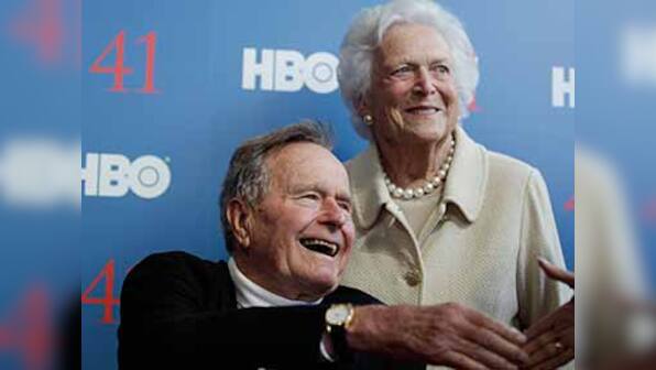 George Bush senior admitted to ICU due to high fever