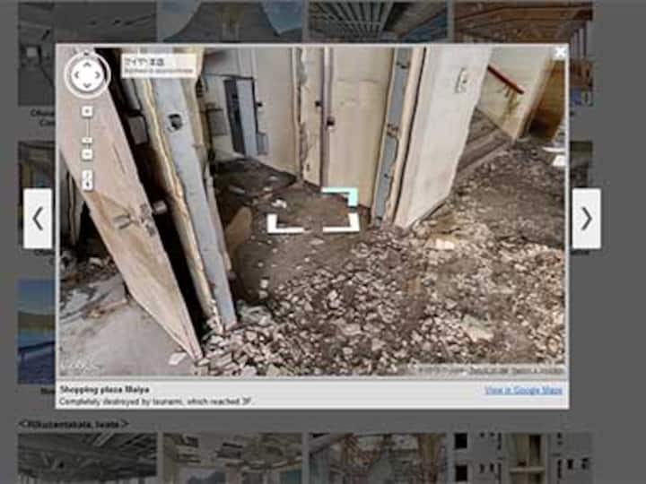 Google creates virtual tour of tsunami-damaged buildings in Japan