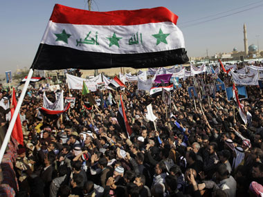 Two protesters wounded in Iraq after warning shots fired Two protesters wounded in Iraq after warning shots fired