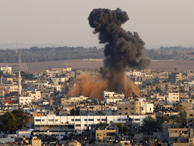 Gaza slides towards a major conflict as Israeli airstrikes against Hamas kill 5 Gaza slides towards a major conflict as Israeli airstrikes against Hamas kill 5