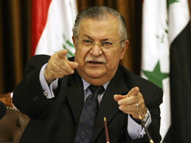Iraq president Jalal Talabani in hospital after stroke Iraq president Jalal Talabani in hospital after stroke