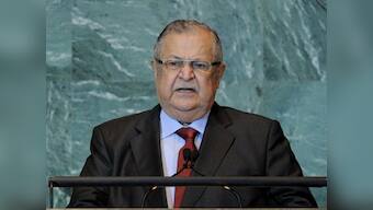Iraqi prez Jalal Talabani in Germany for treatment
