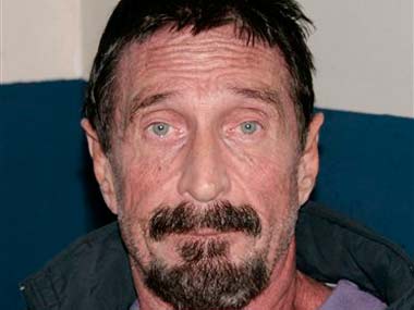 John McAfee deported from Guatemala, arrives in US John McAfee deported from Guatemala, arrives in US