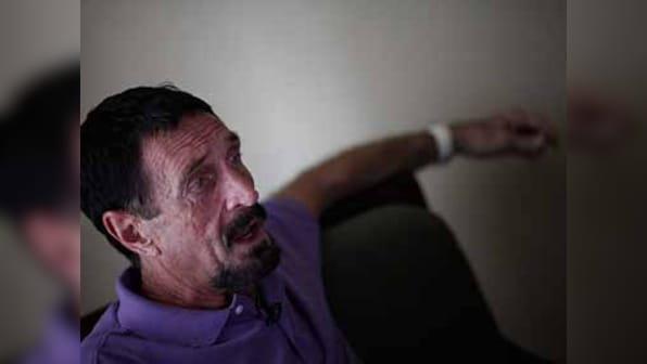 Software guru John McAfee wants to return to US