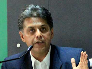 BJP has created 'crony capitalists' in Guj: Manish Tewari BJP has created 'crony capitalists' in Guj: Manish Tewari