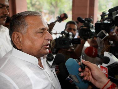 PM discusses SC/ST quota bill with Mulayam Singh Yadav PM discusses SC/ST quota bill with Mulayam Singh Yadav