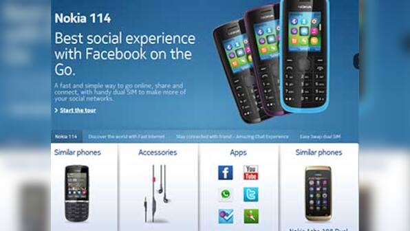 Nokia 114 with dual-sim and Facebook launched in India 