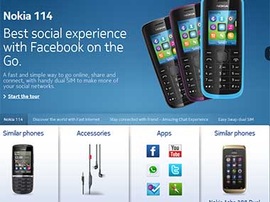 Nokia 114 with dual-sim and Facebook launched in India Nokia 114 with dual-sim and Facebook launched in India
