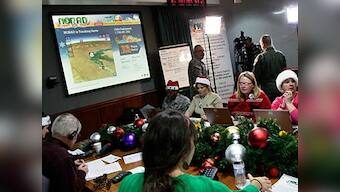 Is he here yet? US Air Force tracks Santa for kids