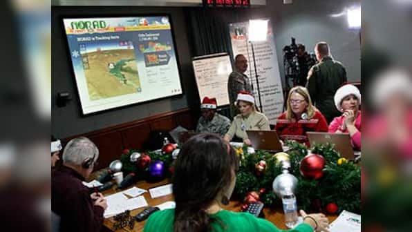 Is he here yet? US Air Force tracks Santa for kids