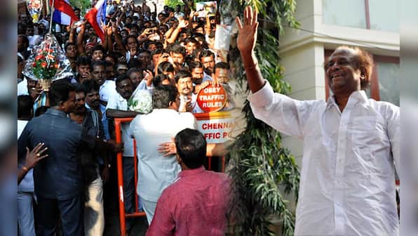Images: Rajinikanth's fans in Chennai line up to greet superstar as he turns 62