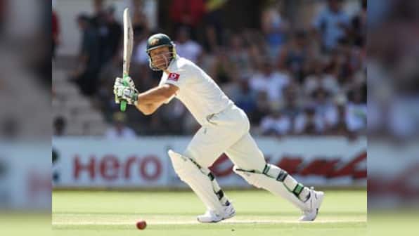 Ricky Ponting reveals he marked his hundreds on the bat handle