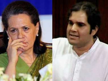 Sonia for, Varun against quotas: BJP faultlines open up Sonia for, Varun against quotas: BJP faultlines open up