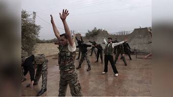 It's motivation over skills in Syrian rebel training
