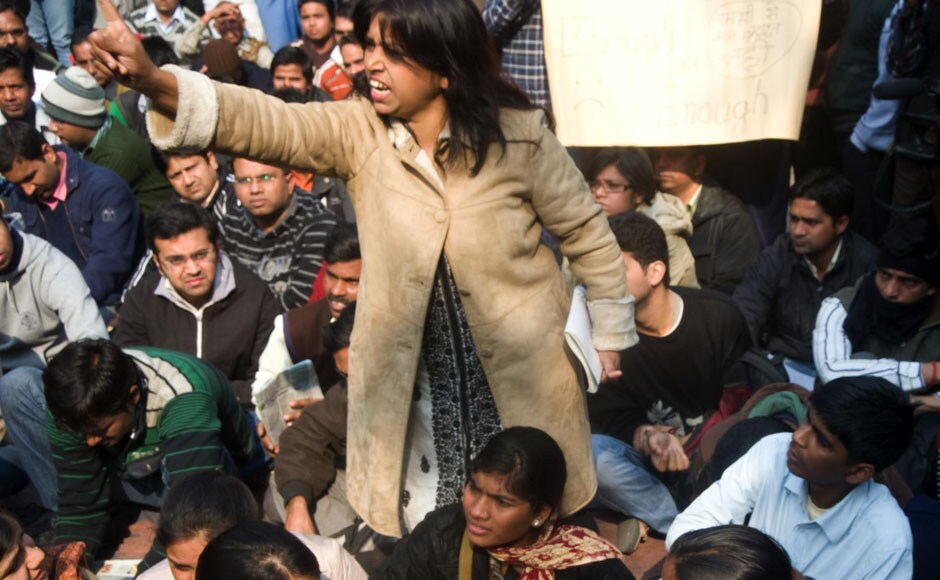 Jantar Mantar has seen massive protest rallies today in the wake of the death of the gangrape survivor on Saturday night. Naresh Sharma/Firstpost. Jantar Mantar has seen massive protest rallies today in the wake of the death of the gangrape survivor on Saturday night. Naresh Sharma/Firstpost.