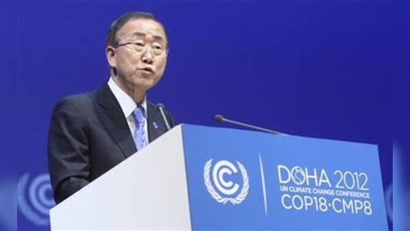 Extreme weather is new normal, U.N.'s Ban tells climate talks