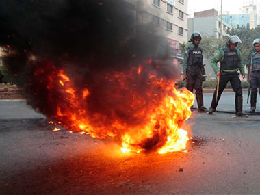 Blasts, clashes mark Bangladesh opposition protest Blasts, clashes mark Bangladesh opposition protest