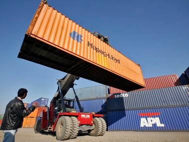 Exports increase 3.4% in December, imports fall 15%