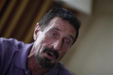 Detained software guru McAfee hospitalized in Guatemala Detained software guru McAfee hospitalized in Guatemala