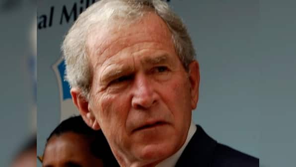 Charlottesville violence: George W Bush, George HW Bush say America should reject racial bigotry, hatred