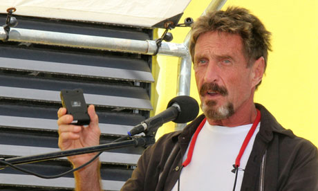 Software guru John McAfee arrested for illegally entering Guatemala Software guru John McAfee arrested for illegally entering Guatemala