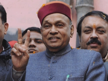 File image of BJP 's chief minister candidate for Himachal Pradesh PK Dhumal. AFP