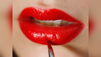 Redder the lips, lower the IQ