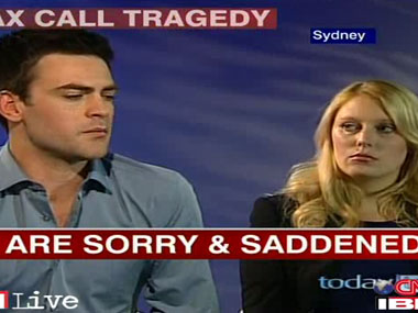 Australian radio station staff receive death threats over nurse death Australian radio station staff receive death threats over nurse death