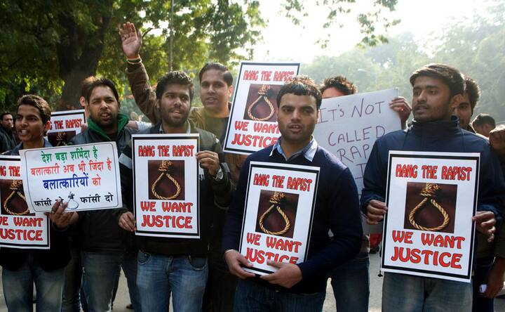 Images: Hundreds protest in capital after death of gangrape survivor