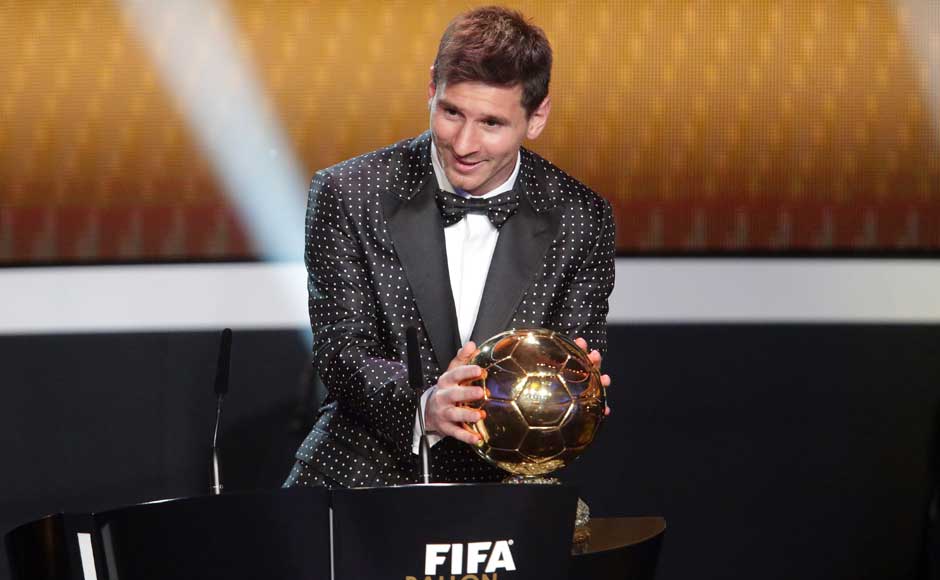 Images: Messi and his 'unbelievable' fourth Ballon d'Or Images: Messi and his 'unbelievable' fourth Ballon d'Or