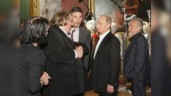 French actor Depardieu in Russia to meet Putin