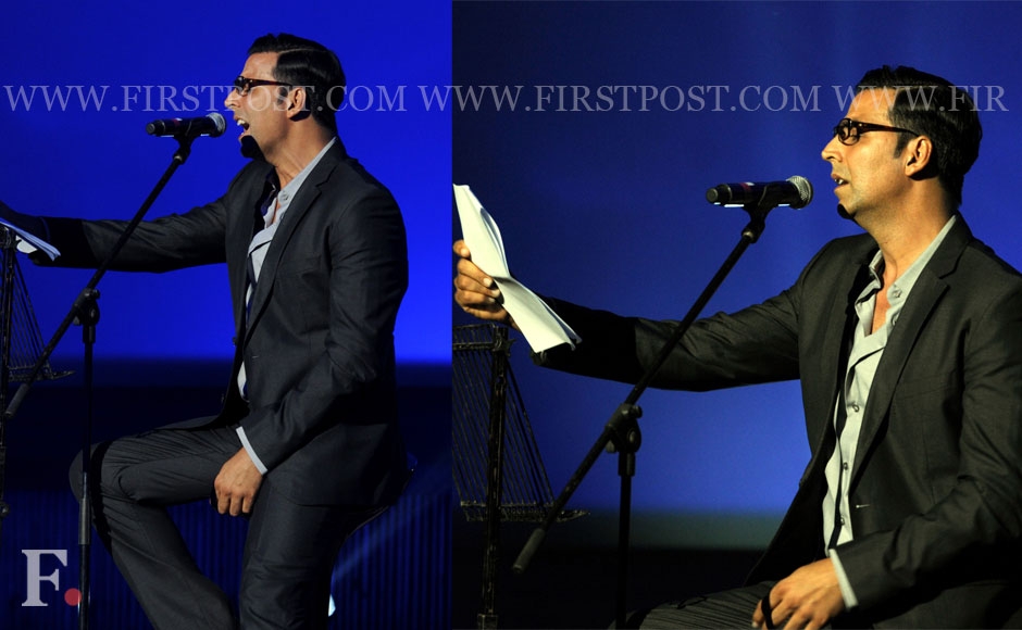 Images: Akshay Kumar can kick, fly, dance and now, sing too! Images: Akshay Kumar can kick, fly, dance and now, sing too!