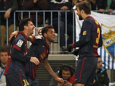 Barcelona set up King's Cup semi-final with Real Barcelona set up King's Cup semi-final with Real