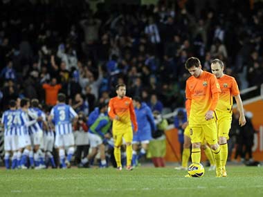 La Liga: Real Sociedad hand Barcelona their first league defeat La Liga: Real Sociedad hand Barcelona their first league defeat
