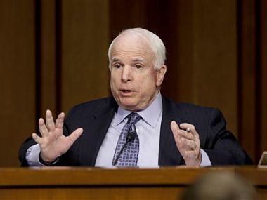 John McCain seeks diplomatic, military and economic costs on Pakistan for funding terrorist groups John McCain seeks diplomatic, military and economic costs on Pakistan for funding terrorist groups