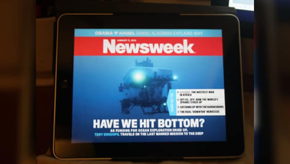 Digital Newsweek with video covers is an awesome experience