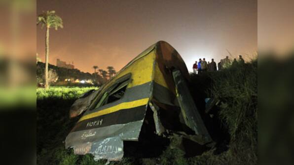 Military train crash in Egypt kills 17 in Egypt