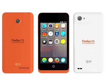 The Firefox smartphone. Image from Firefox blog post. 