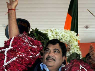 RSS firm in backing Gadkari for a second term in BJP   RSS firm in backing Gadkari for a second term in BJP