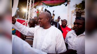 Ghana inaugurates John Mahama as president