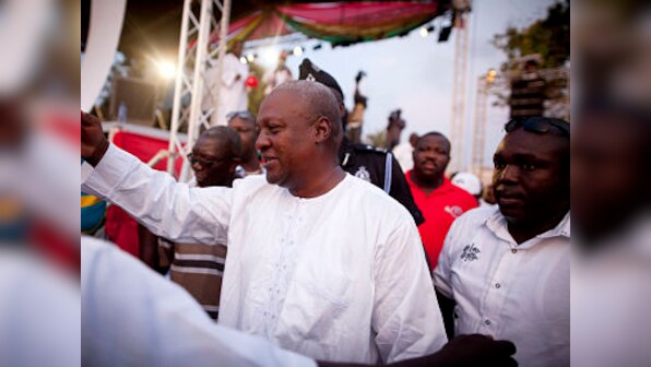 Ghana inaugurates John Mahama as president