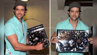 Images: Hrithik Roshan celebrates his 39th birthday with the media