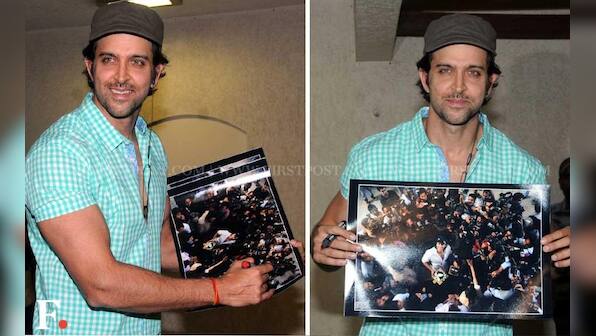 Images: Hrithik Roshan celebrates his 39th birthday with the media