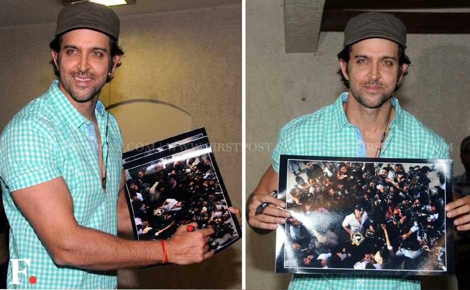 Images: Hrithik Roshan celebrates his 39th birthday with the media Images: Hrithik Roshan celebrates his 39th birthday with the media