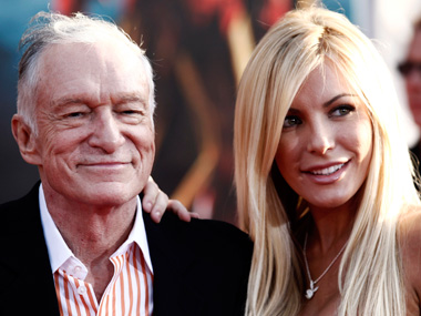 Hugh Hefner celebrates New Year's eve by getting married Hugh Hefner celebrates New Year's eve by getting married