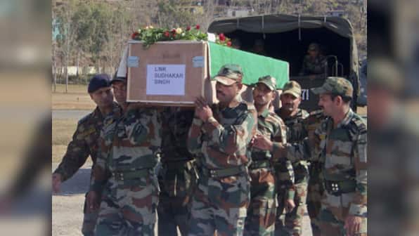 Pak attack: Bodies of jawans brought to Delhi