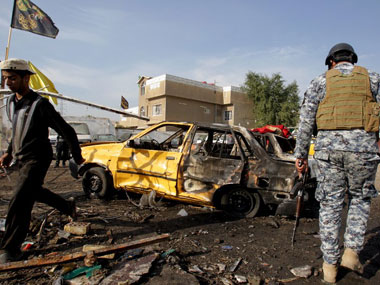Car bomb in Iraq kills 20 Shiite pilgrims Car bomb in Iraq kills 20 Shiite pilgrims