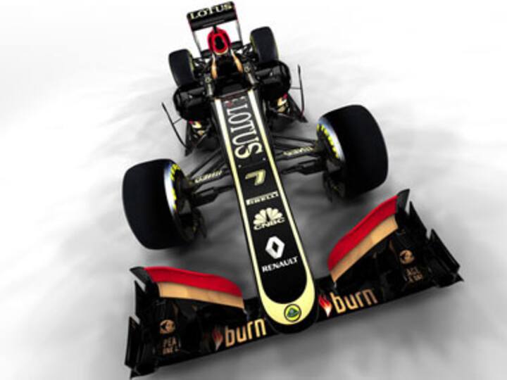 Formula One: Lotus F1 team launches 2013 car
