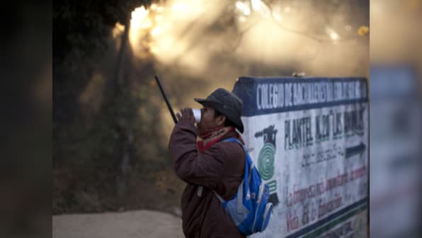 Self-defence squads battle drug gang violence in Mexico