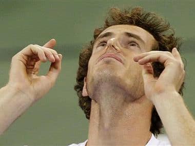 Murray after beating Djoko at the US open. Can he repeat that performance? AP